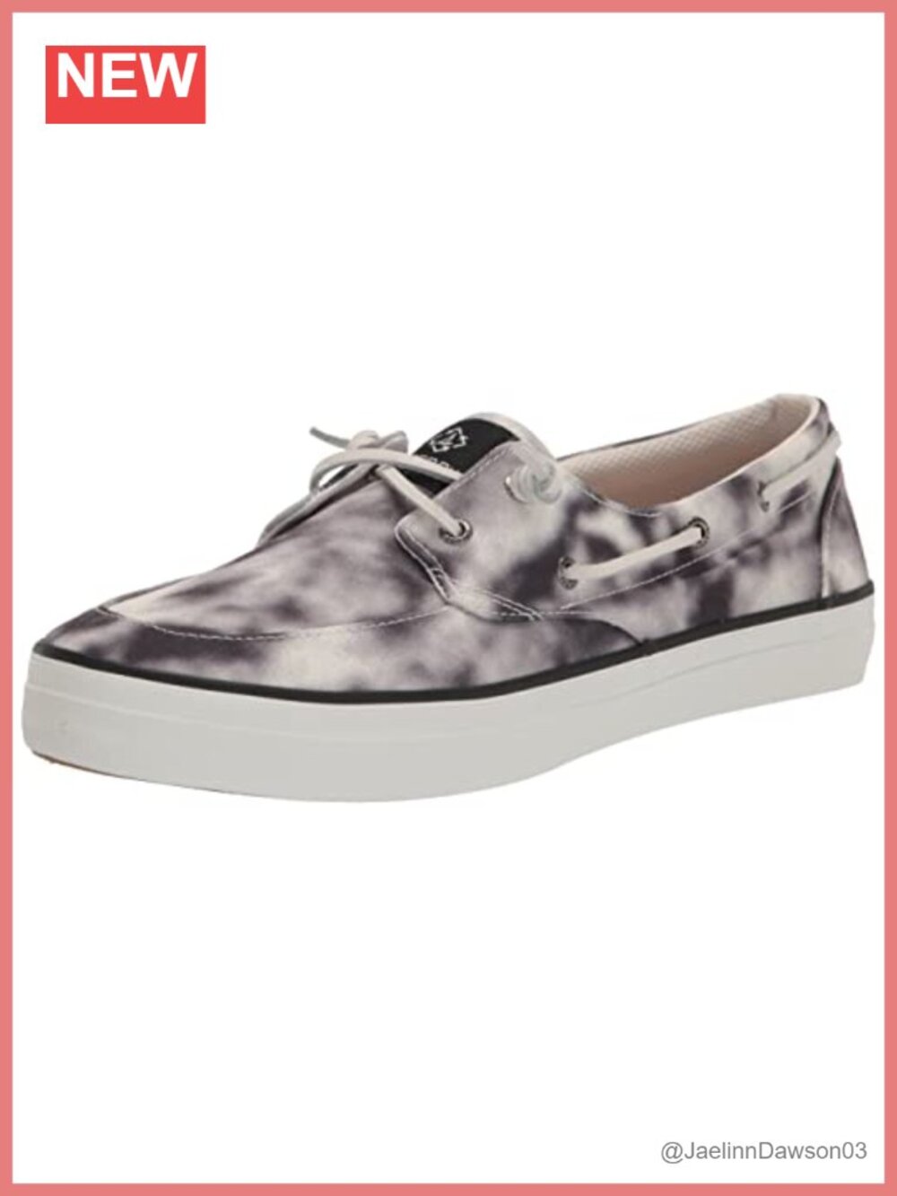 Sperry Women's Crest Boat Shoes Recycled Canvas Slip-Ons